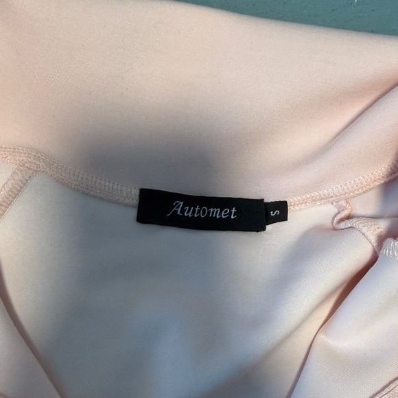 Automet Baby Pink Quarter Zip - Picture 2 of 3